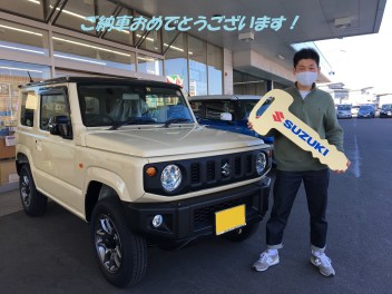 ジムニーご納車！